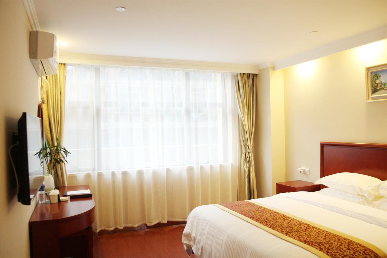 Greentree Inn Jiangsu Suzhou Suzhouleyuan Tianping College Business Hotel Eksteriør bilde
